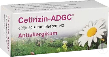 Cetirizin-ADGC 50 Filmtabletten