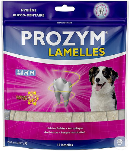 Ceva Prozym Frischer Atem Anti-Plaque Streifen Für Hunde M 15-25kg Stück 15