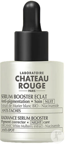Château Rouge Radiance Booster Serum Anti-Pigmentierung Nachtpflege Tropfflasche 30 ml
