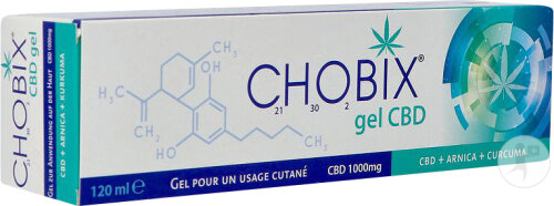 Chobix Gel CBD 1000mg Tube 120ml