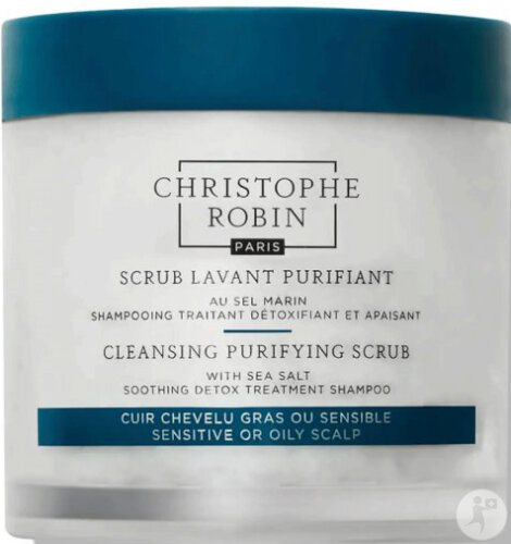 Christophe Robin Reinigender Wasch-Scrub Mit Meersalz 75ml
