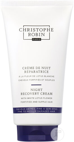 Christophe Robin Reparierende Nachtcreme Mit Weißer Lotusblüte 150ml