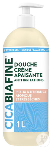 Cicabiafine Duschcreme Gegen Irritationen Sehr Trockene Haut Pumpflasche 1l