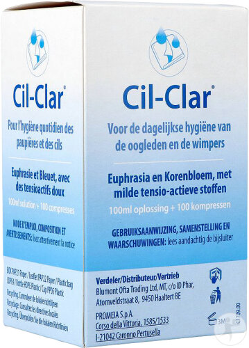 Cil-Clar Lösung 100ml + Reinigungspads 100 Stück