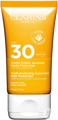 Clarins Sonnenschutz-Creme Mit Anti-Falten-Wirkung Für Das Gesicht SPF30 Tube 50ml