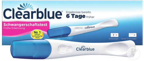 Clearblue Schwangerschaftstest Frühe Erkennung 1 Stück