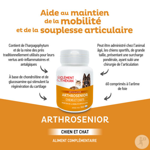 Clément Thékan Arthrosenior/Lindert Schmerzen Bei Arthrose Bei Hund Und Katze 60ml-3