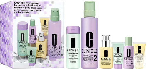 Clinique Geschenken Set Great Skin Everywhere Trockene Haut 6 Produkten