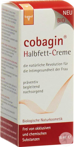 Cobagin Halbfett Creme 15ml