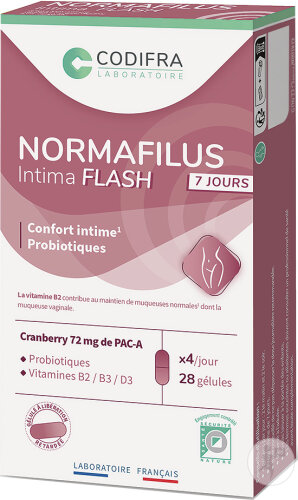 Codifra Normafilus Intima Flash 28 Kapseln