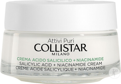 Collistar Attivi Puri Creme Salicylsäure + Niacinamid Tiegel 50ml