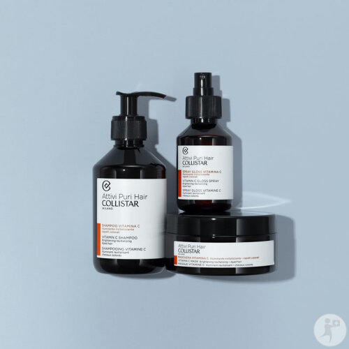 Collistar Attivi Puri Hair Gloss-Spray Mit Vitamin C Leuchtkraft Und Vitalität Gefärbtes Haar 100ml-2