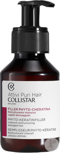 Collistar Attivi Puri Hair Phytokeratin-Filler Geschädigtes Haar Pumpflasche 100ml