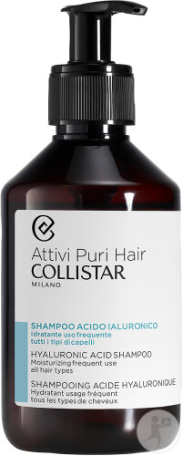 Collistar Attivi Puri Hair Shampoo Mit Hyaluronsäure Feuchtigkeitsspendend Alle Haartypen 250ml