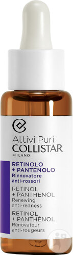 Collistar Attivi Puri Retinol + Panthenol Gegen Rötungen Pipettenflasche 30ml
