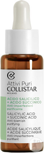 Collistar Attivi Puri Salicylic Acid + Succinic Acid Pipettenflasche 30ml