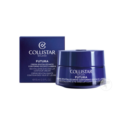 Collistar Futura Revitalisierende Creme Augen- Und Lippenkonturpflege Tiegel 15ml-2