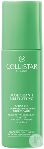 Collistar Multi-Active Deodorant Spray 24h Natürliche Präbiotika Erfrischend 100ml