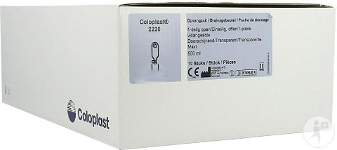 Coloplast Entleerbarer Beutel Maxi 500ml 10 Stück (2220)