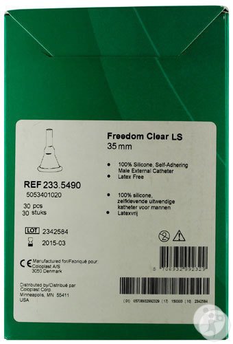 Coloplast Freedom Clear LS 35mm 30 Stück (2335490)