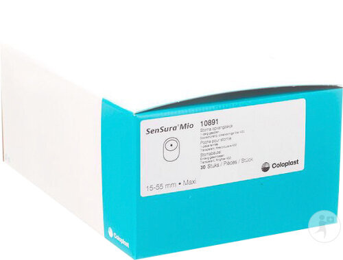 Coloplast SenSura Mio Einteilig Mit Geschlossenem Beutel Maxi Transparent 15-55mm/510 ml Stück 30