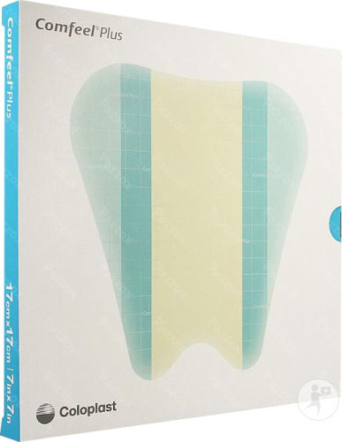 Coloplast Comfeel Plus Hydrokolloidverbände 17x17cm 5 Stück