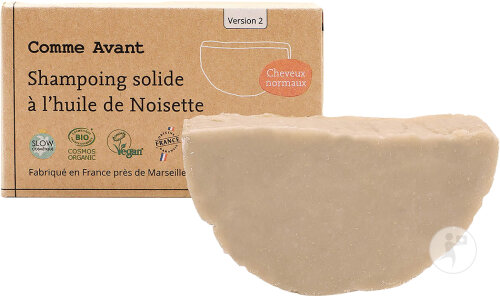 Comme Avant Feste Shampoo-Seife Mit Haselnussöl Normales Haar 70g