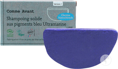 Comme Avant Festes Shampoo Mit Ultramarinblauen Pigmenten Blondes/Weißes Haar 70g