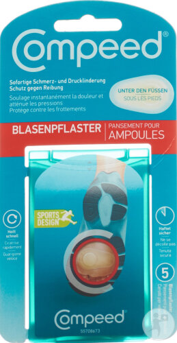 Compeed Blasenpflaster Fußsohle 5 Stück