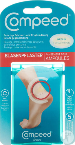 Compeed Blasenpflaster Medium Stück 5