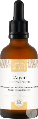 Comptoir Des Huiles L'Argan Firming Oil Gesicht Und Körper Tropfflasche 50ml