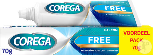 Corega Free Haftcreme Für Zahnprothesen 70g