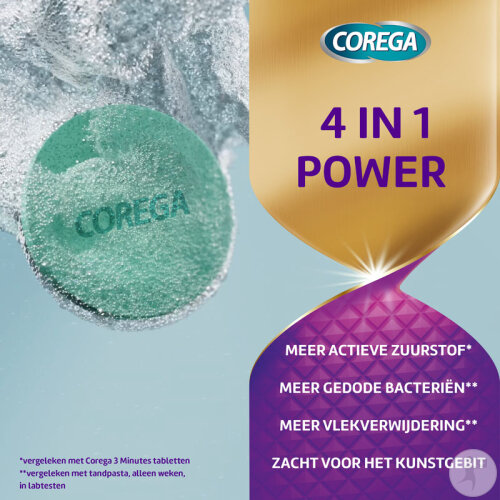 Corega Max Clean 66 Reinigungstabletten-2