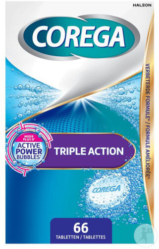 Corega Triple Action 66 Tabletten