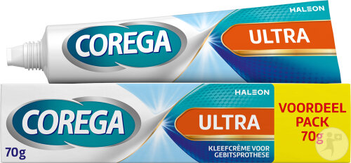 Corega Ultra Haftcreme Für Zahnprothesen 70g
