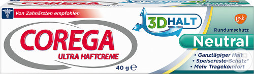 Corega Ultra Haftcreme Neutral Tube 40g