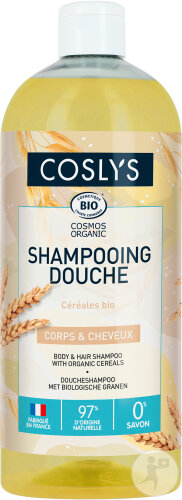 Coslys Shampoo Dusche Körper Und Haare Getreide Flasche 1l