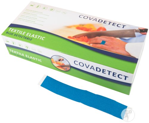 Cova Detect Wundpflaster Textil 2x12cm Blau 100 Stück (20120t)