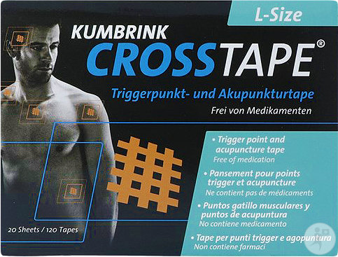 Crosstape Schmerz Und Akupunkturtape Grösse L 120 Stück