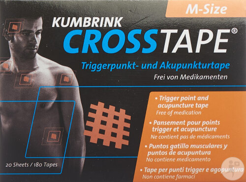 Crosstape Schmerz- Und Akupunkturtape Grösse M 180 Tapes