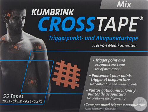 Crosstape Triggerpunkt- Und Akupunkturtape Mix 55 Tapes