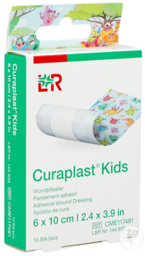 Curaplast Kids 6cmx10cm 10 Stück