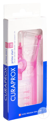 Curaprox CPS 08 Prime Start 5 Interdentalbürsten + UHS 409 & 470 1 Set