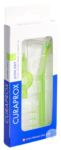 Curaprox CPS 11 Prime Start 5 Interdentalbürsten + UHS 409 & 470 1 Set