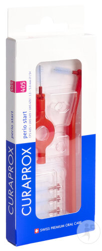 Curaprox CPS 405 Perio Start 5 Interdentalbürsten + UHS 409 & 470 1 Set