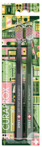 Curaprox Duo Recycled Zahnbürste Edition 2025 2 Stück