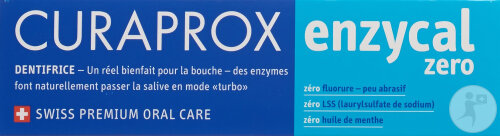 Curaprox Enzycal Zero Ohne Fluorid Tube 75ml