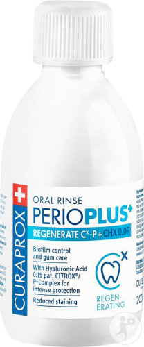 Curaprox Perio Plus+ Regenerate Mundspülung CHX 0,09% Flakon 200ml