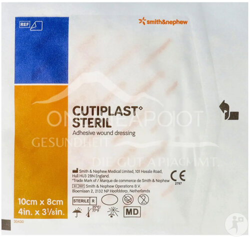 Cutiplast Steril 8x10cm 1 Stück