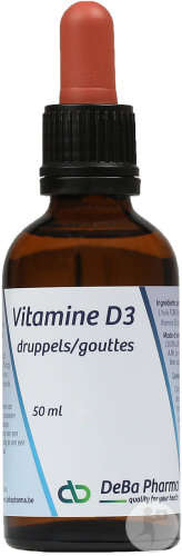 DeBa Pharma Vitamin D3 Tropfen Tropfflasche 50ml